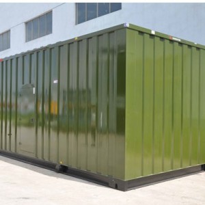 800千瓦低噪音式無動柴油發(fā)電機組